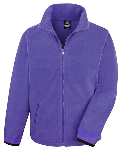 Fashion Fit Outdoor Fleece zum Besticken und Bedrucken in der Farbe Purple mit Ihren Logo, Schriftzug oder Motiv.