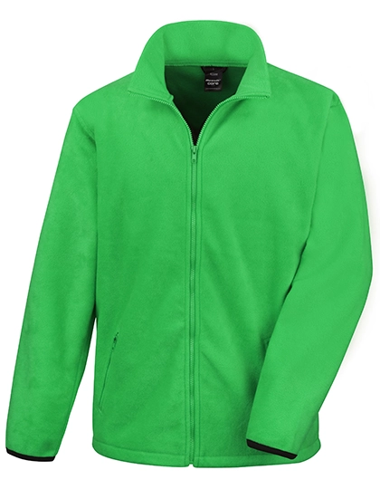 Fashion Fit Outdoor Fleece zum Besticken und Bedrucken in der Farbe Vivid Green mit Ihren Logo, Schriftzug oder Motiv.