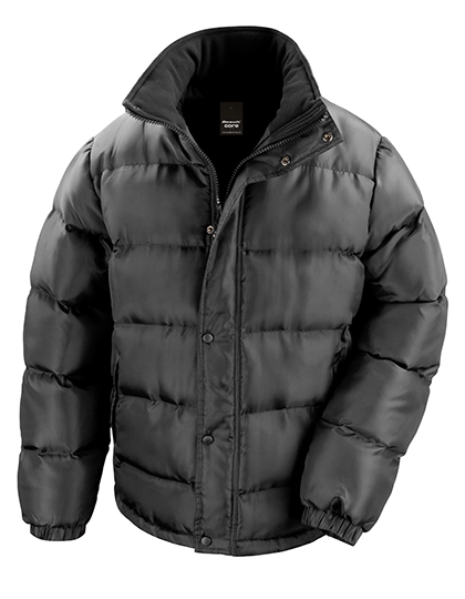 Nova Lux Padded Jacket zum Besticken und Bedrucken in der Farbe Black mit Ihren Logo, Schriftzug oder Motiv.