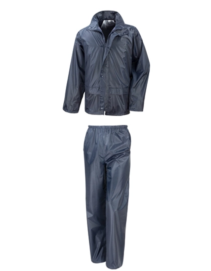 Rain Suit zum Besticken und Bedrucken in der Farbe Navy mit Ihren Logo, Schriftzug oder Motiv.