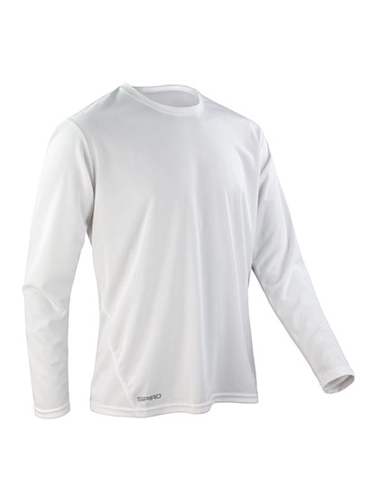 Men´s Quick Dry Shirt zum Besticken und Bedrucken in der Farbe White mit Ihren Logo, Schriftzug oder Motiv.