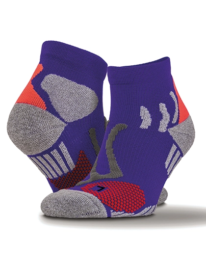 Technical Compression Coolmax Sports Socks zum Besticken und Bedrucken in der Farbe Purple mit Ihren Logo, Schriftzug oder Motiv.