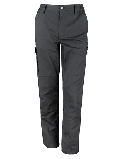 Sabre Stretch Trousers zum Besticken und Bedrucken in der Farbe Black mit Ihren Logo, Schriftzug oder Motiv.