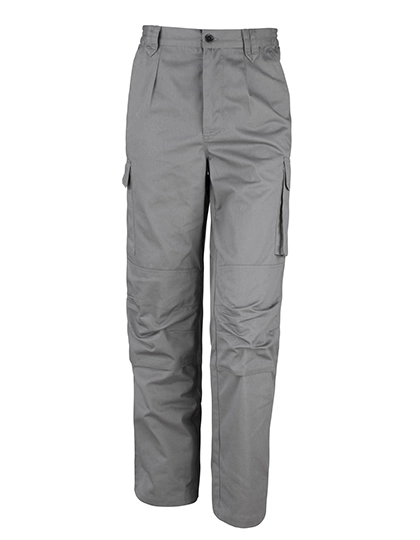 Action Trousers zum Besticken und Bedrucken in der Farbe Grey mit Ihren Logo, Schriftzug oder Motiv.