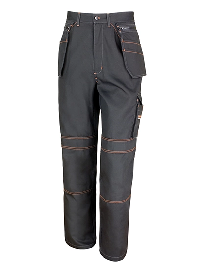 Lite X-Over Holster Trouser zum Besticken und Bedrucken in der Farbe Black mit Ihren Logo, Schriftzug oder Motiv.