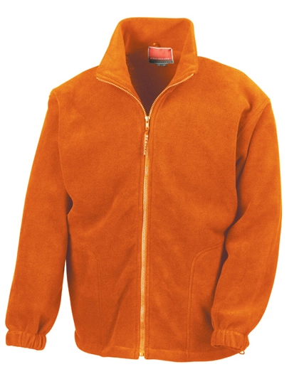 Polartherm™ Jacket zum Besticken und Bedrucken in der Farbe Orange mit Ihren Logo, Schriftzug oder Motiv.