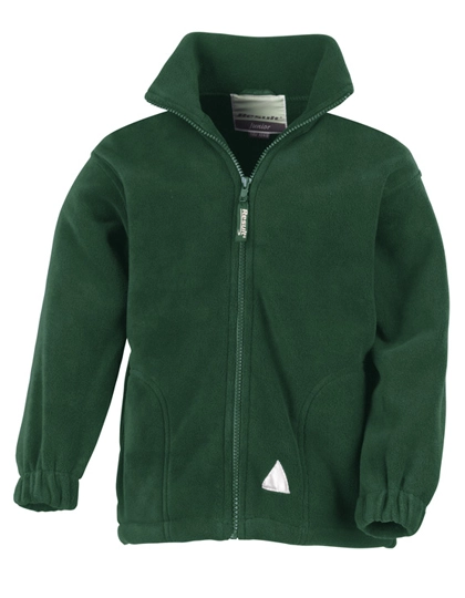 Junior Polartherm™ Jacket zum Besticken und Bedrucken in der Farbe Forest mit Ihren Logo, Schriftzug oder Motiv.