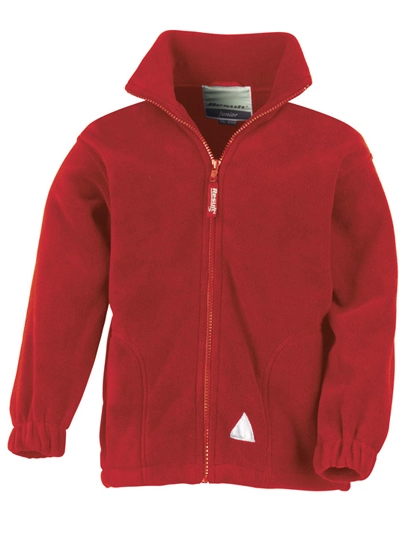 Junior Polartherm™ Jacket zum Besticken und Bedrucken in der Farbe Red mit Ihren Logo, Schriftzug oder Motiv.