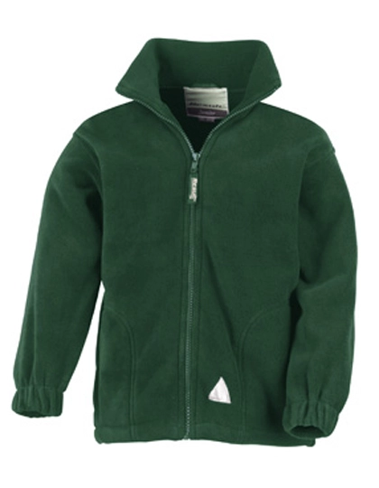 Youth Polartherm™ Jacket zum Besticken und Bedrucken in der Farbe Forest mit Ihren Logo, Schriftzug oder Motiv.