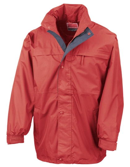 Multi-Function Jacket zum Besticken und Bedrucken in der Farbe Red-Navy mit Ihren Logo, Schriftzug oder Motiv.