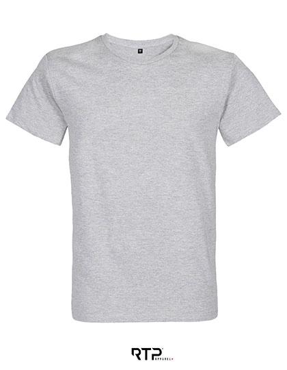 Men´s Tempo T-Shirt 145 gsm (Pack of 10) zum Besticken und Bedrucken in der Farbe Grey Melange mit Ihren Logo, Schriftzug oder Motiv.