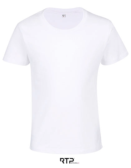 Kids´ Tempo T-Shirt 145 gsm (Pack of 10) zum Besticken und Bedrucken in der Farbe White mit Ihren Logo, Schriftzug oder Motiv.