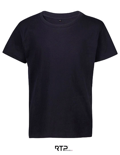 Kids´ Tempo T-Shirt 185 gsm (Pack of 10) zum Besticken und Bedrucken in der Farbe Deep Black mit Ihren Logo, Schriftzug oder Motiv.
