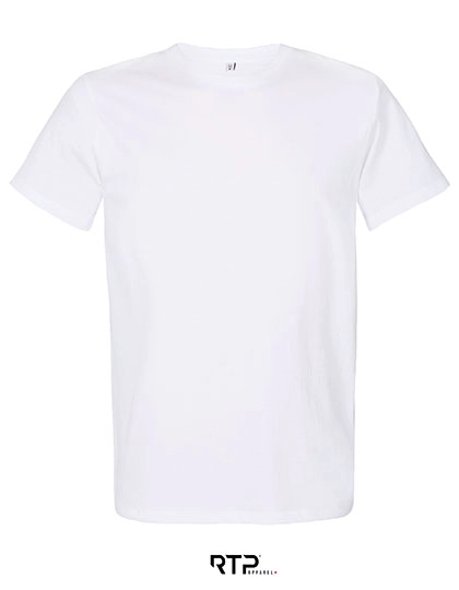 Men´s Cosmic T-Shirt 155 gsm (Pack of 5) zum Besticken und Bedrucken in der Farbe White mit Ihren Logo, Schriftzug oder Motiv.