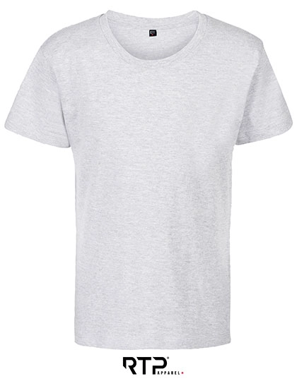 Kids´ Cosmic T-Shirt 155 gsm (Pack of 5) zum Besticken und Bedrucken in der Farbe Grey Melange mit Ihren Logo, Schriftzug oder Motiv.