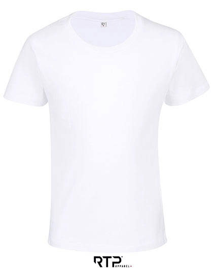 Kids´ Cosmic T-Shirt 155 gsm (Pack of 5) zum Besticken und Bedrucken in der Farbe White mit Ihren Logo, Schriftzug oder Motiv.