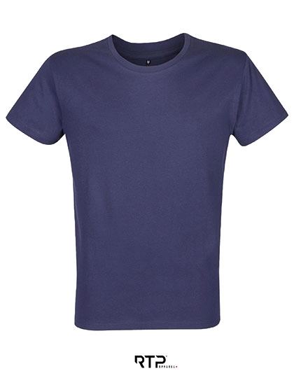 Men´s Tempo T-Shirt 185 gsm (Pack of 10) zum Besticken und Bedrucken in der Farbe French Navy mit Ihren Logo, Schriftzug oder Motiv.