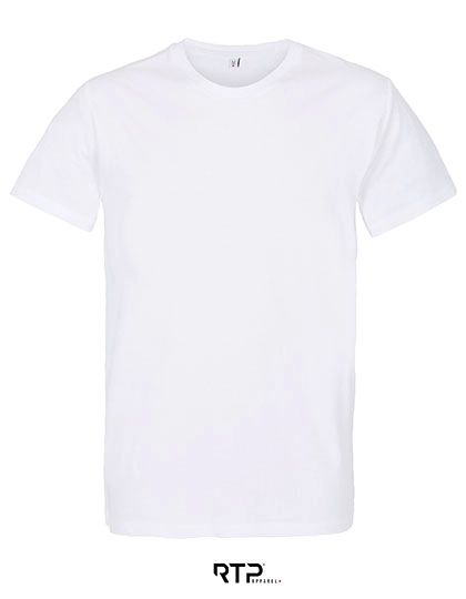Men´s Tempo T-Shirt 185 gsm (Pack of 10) zum Besticken und Bedrucken in der Farbe White mit Ihren Logo, Schriftzug oder Motiv.