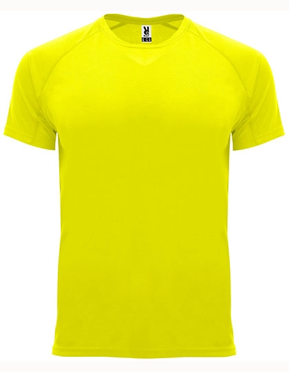 Men´s Bahrain T-Shirt zum Besticken und Bedrucken in der Farbe Fluor Yellow 221 mit Ihren Logo, Schriftzug oder Motiv.
