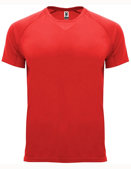 Men´s Bahrain T-Shirt zum Besticken und Bedrucken in der Farbe Red 60 mit Ihren Logo, Schriftzug oder Motiv.