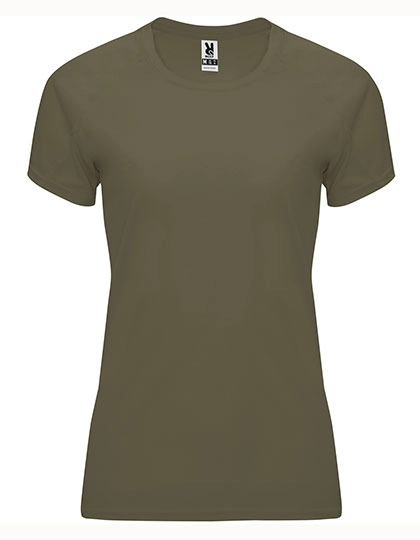 Women´s Bahrain T-Shirt zum Besticken und Bedrucken in der Farbe Army Green 15 mit Ihren Logo, Schriftzug oder Motiv.