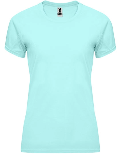 Women´s Bahrain T-Shirt zum Besticken und Bedrucken in der Farbe Green Mint 98 mit Ihren Logo, Schriftzug oder Motiv.