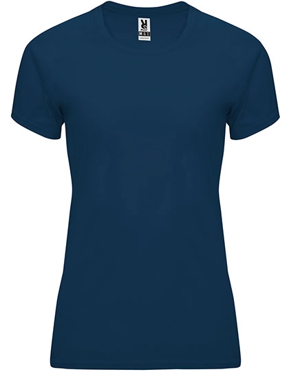 Women´s Bahrain T-Shirt zum Besticken und Bedrucken in der Farbe Navy Blue 55 mit Ihren Logo, Schriftzug oder Motiv.
