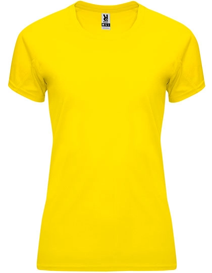 Women´s Bahrain T-Shirt zum Besticken und Bedrucken in der Farbe Yellow 03 mit Ihren Logo, Schriftzug oder Motiv.
