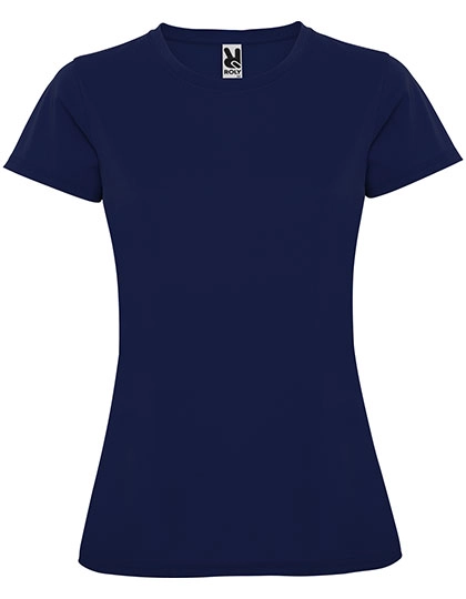 Women´s Montecarlo T-Shirt zum Besticken und Bedrucken in der Farbe Navy Blue 55 mit Ihren Logo, Schriftzug oder Motiv.