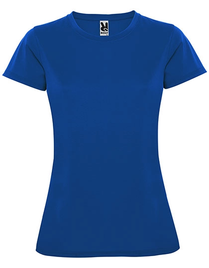 Women´s Montecarlo T-Shirt zum Besticken und Bedrucken in der Farbe Royal Blue 05 mit Ihren Logo, Schriftzug oder Motiv.