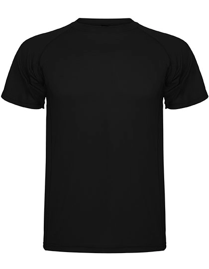 Men´s Montecarlo T-Shirt zum Besticken und Bedrucken in der Farbe Black 02 mit Ihren Logo, Schriftzug oder Motiv.
