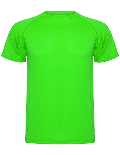 Men´s Montecarlo T-Shirt zum Besticken und Bedrucken in der Farbe Lime Green 225 mit Ihren Logo, Schriftzug oder Motiv.