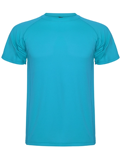 Men´s Montecarlo T-Shirt zum Besticken und Bedrucken in der Farbe Turquoise 12 mit Ihren Logo, Schriftzug oder Motiv.