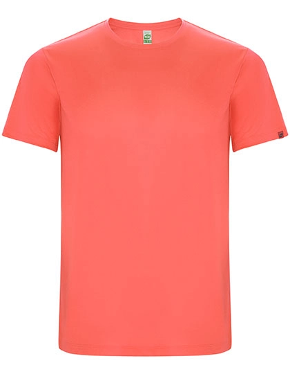 Men´s Imola T-Shirt zum Besticken und Bedrucken in der Farbe Fluor Coral 234 mit Ihren Logo, Schriftzug oder Motiv.