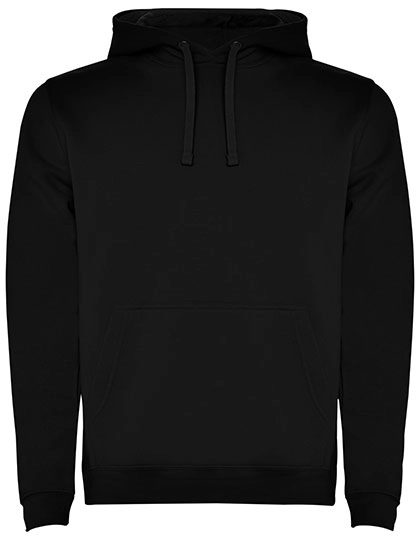 Men´s Urban Hooded Sweatshirt zum Besticken und Bedrucken in der Farbe Black 02 mit Ihren Logo, Schriftzug oder Motiv.