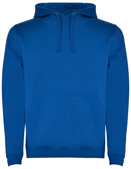 Men´s Urban Hooded Sweatshirt zum Besticken und Bedrucken in der Farbe Royal Blue 05 mit Ihren Logo, Schriftzug oder Motiv.