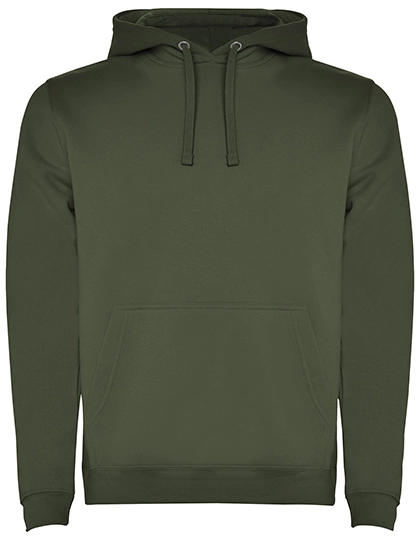 Men´s Urban Hooded Sweatshirt zum Besticken und Bedrucken in der Farbe Venture Green 152 mit Ihren Logo, Schriftzug oder Motiv.