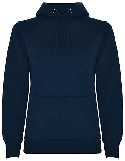 Women´s Urban Hooded Sweatshirt zum Besticken und Bedrucken in der Farbe Navy Blue 55 mit Ihren Logo, Schriftzug oder Motiv.