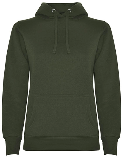 Women´s Urban Hooded Sweatshirt zum Besticken und Bedrucken in der Farbe Venture Green 152 mit Ihren Logo, Schriftzug oder Motiv.