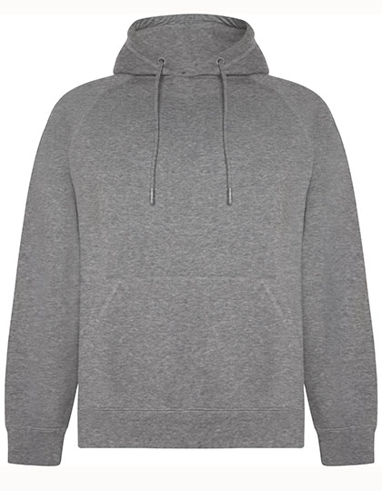 Vinson Organic Hooded Sweatshirt zum Besticken und Bedrucken in der Farbe Heather Grey 58 mit Ihren Logo, Schriftzug oder Motiv.