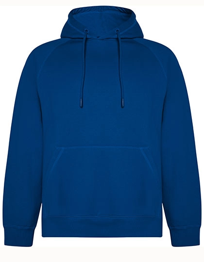 Vinson Organic Hooded Sweatshirt zum Besticken und Bedrucken in der Farbe Royal Blue 05 mit Ihren Logo, Schriftzug oder Motiv.