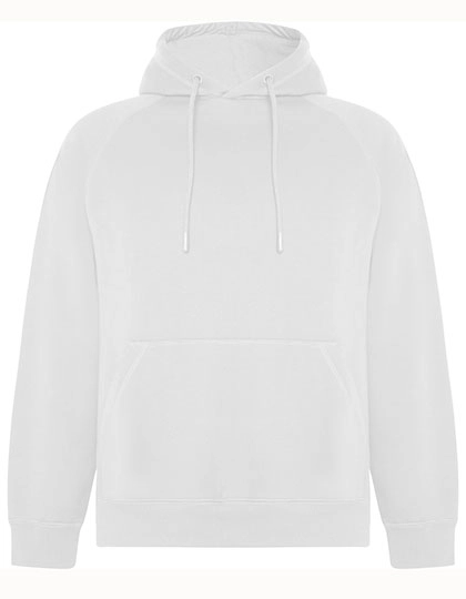 Vinson Organic Hooded Sweatshirt zum Besticken und Bedrucken in der Farbe White 01 mit Ihren Logo, Schriftzug oder Motiv.