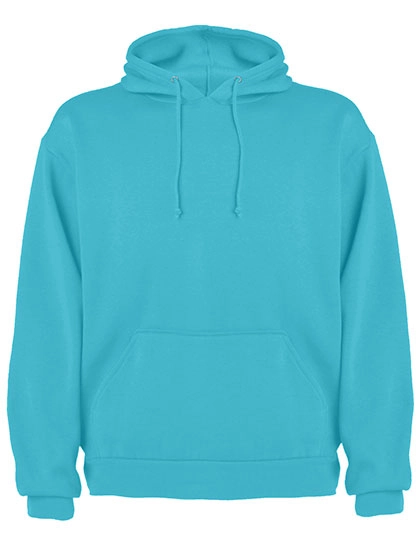 Capucha Hooded Sweatshirt zum Besticken und Bedrucken in der Farbe Turquoise 12 mit Ihren Logo, Schriftzug oder Motiv.