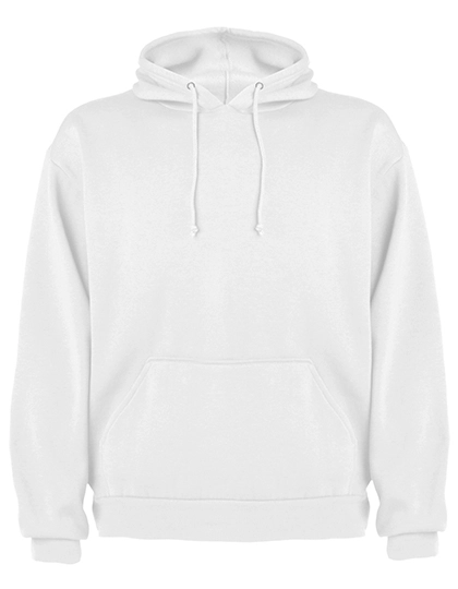 Capucha Hooded Sweatshirt zum Besticken und Bedrucken in der Farbe White 01 mit Ihren Logo, Schriftzug oder Motiv.