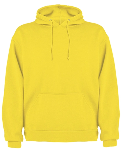 Capucha Hooded Sweatshirt zum Besticken und Bedrucken in der Farbe Yellow 03 mit Ihren Logo, Schriftzug oder Motiv.