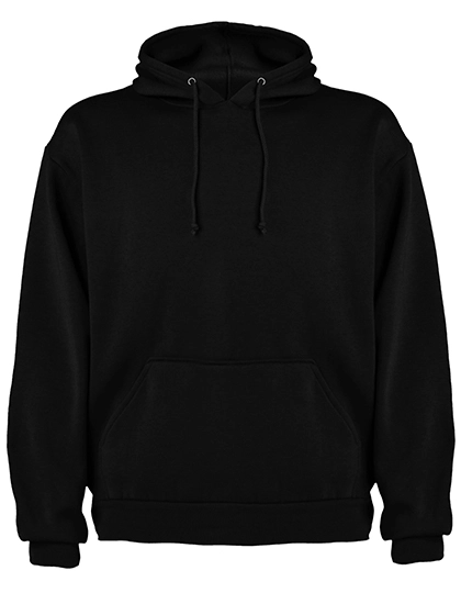 Kids´ Capucha Hooded Sweatshirt zum Besticken und Bedrucken in der Farbe Black 02 mit Ihren Logo, Schriftzug oder Motiv.