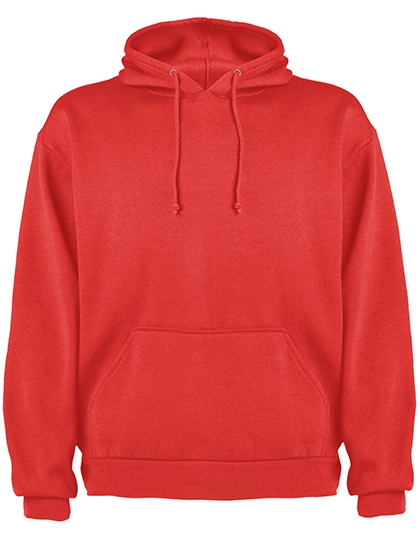 Kids´ Capucha Hooded Sweatshirt zum Besticken und Bedrucken in der Farbe Red 60 mit Ihren Logo, Schriftzug oder Motiv.