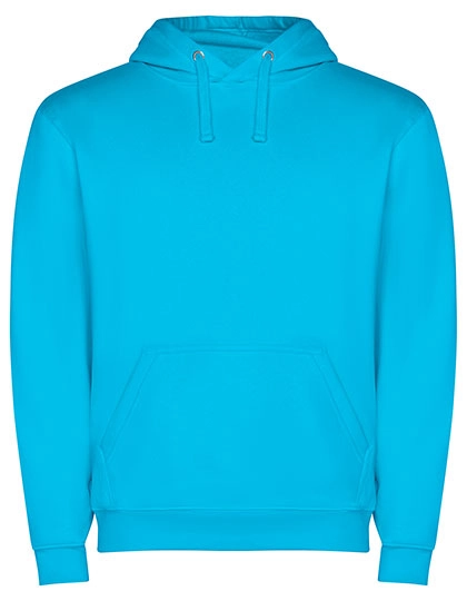 Kids´ Capucha Hooded Sweatshirt zum Besticken und Bedrucken in der Farbe Turquoise 12 mit Ihren Logo, Schriftzug oder Motiv.