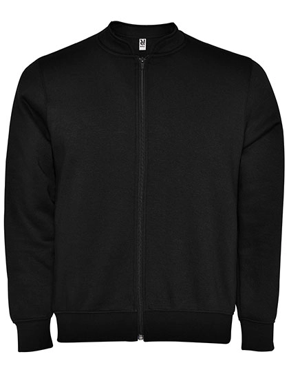 Elbrus Sweat-Jacket zum Besticken und Bedrucken in der Farbe Black 02 mit Ihren Logo, Schriftzug oder Motiv.