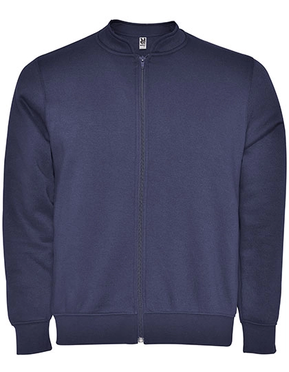 Elbrus Sweat-Jacket zum Besticken und Bedrucken in der Farbe Denim Blue 86 mit Ihren Logo, Schriftzug oder Motiv.